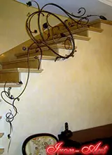 Balustrada patynowana