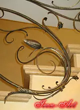 Balustrada patynowana