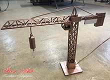 Lampa - metaloplastyka