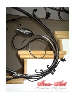 Element secesyjny balustrady